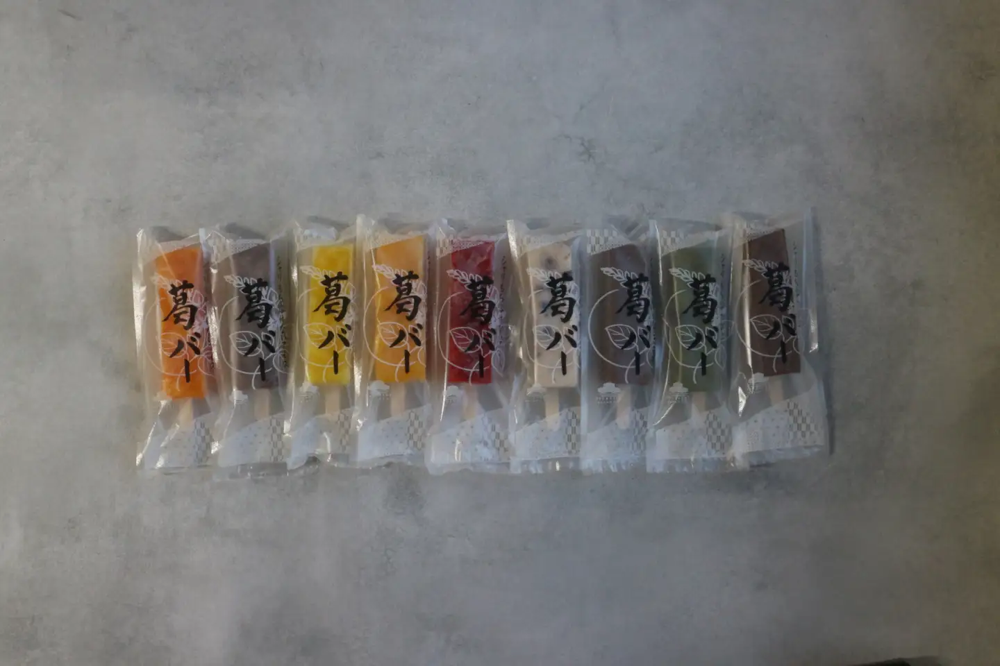 食感が楽しめる 葛バー（9種類9本入り） ku195-001-r