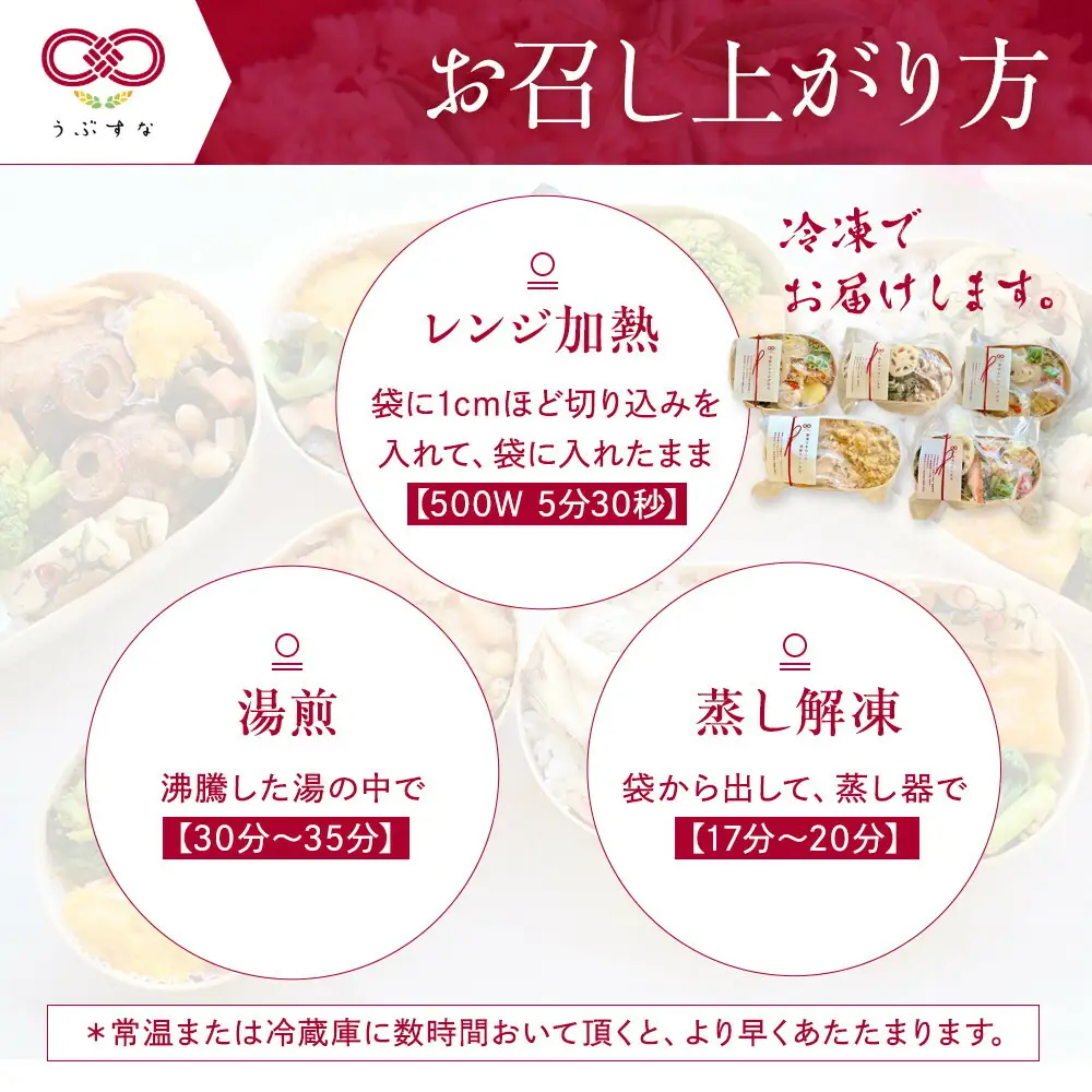 【冷凍】お弁当5食セット　有機・特別栽培野菜　九州　福岡　国産食材