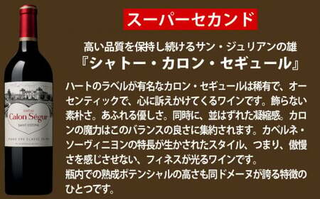 FD128 福智山ダム熟成 Medoc3級 高級赤ワイン シャトー カロン セギュール 750ml 1本 熟成ワイン ワイン 酒 お酒