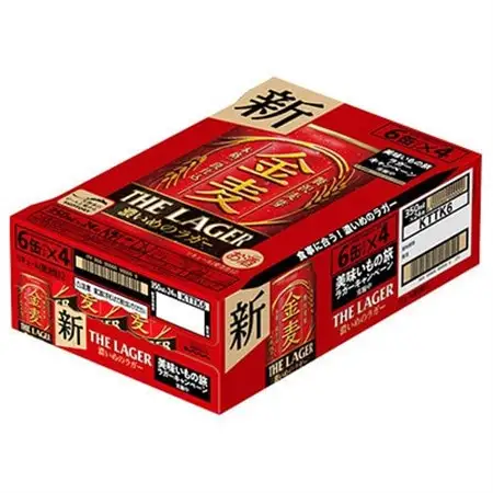 【毎月定期便】サントリー金麦〈ザ・ラガー〉　350ml×24本全6回_酒・アルコール 発泡酒    定期便 定期便  _【4065621】