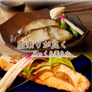 和歌山魚鶴仕込みのだし漬け天然銀だら切身6切＆銀鮭切身6切（真空パック入）小分け ※離島への配送不可
