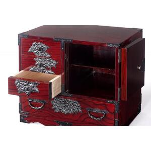 仙台箪笥　弐番　木地呂塗【伝統 工芸品 グッドデザイン賞 タンス たんす 和タンス 仙台】