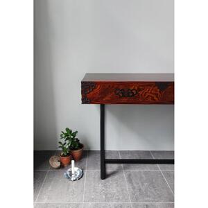 仙台箪笥　monmaya+ コンソール　拭き漆【伝統 工芸品 グッドデザイン賞 タンス たんす 和タンス 仙台】