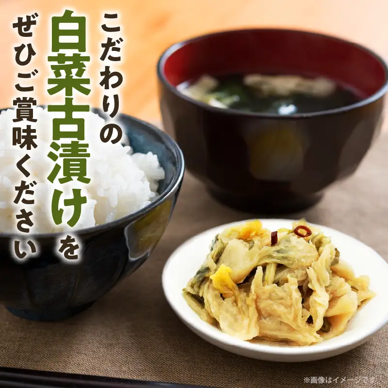 ＼ポスト投函／白菜古漬け（昆布味） 計1袋 (100g) 漬物 おかず 野菜 加工品 国産_T025-0235