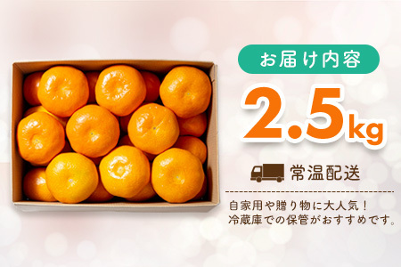 【先行受付 令和8年6月より発送開始】佐賀県産『ハウスみかん』約2500g(H108115)