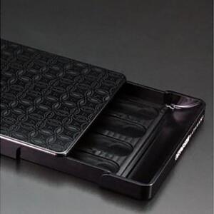 名刺ケース ジュラルミン削り出し ＜七宝＞BLACK