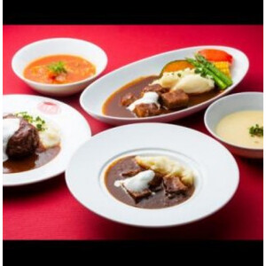 土筆苑ラグジュアリー洋食ディナーセット