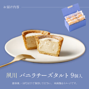 夙川バニラチーズタルト＜9個入＞