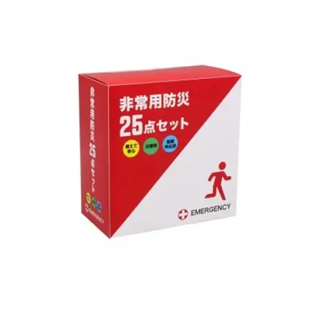 非常用防災25点セット　化粧箱タイプ(しっぺいオリジナル)_雑貨・日用品 防災グッズ  _【1605266】