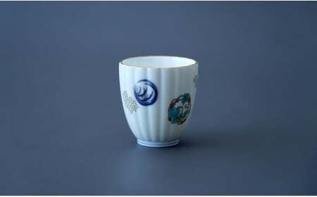 有田焼 金ミル花丸紋・二人用 茶器 セット【香蘭社】食器 うつわ 器 日本茶 緑茶 結婚祝い 縁起柄 吉祥文 ティータイム A75-61
