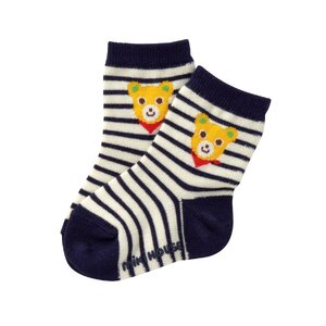 L106 ミキハウス プッチ―のお顔Tシャツセット【mikihouse ベビー ベビー服 70cm 紺 赤ちゃん 乳児 ０歳 出産 セットアップ 春 秋 大阪府 八尾】