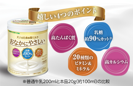 大人のための粉ミルク　雪印ビーンスターク　おなかにやさしい(スティック)1ケース(12箱入)/大人用