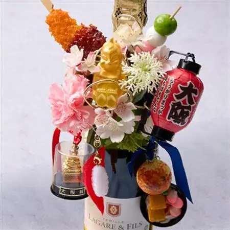 大阪乾杯デコレーション(商標登録認定商品) ワインテイスト100%ぶどう由来飲料セット_雑貨     酒・アルコール ノンアルコール  _【1590436】