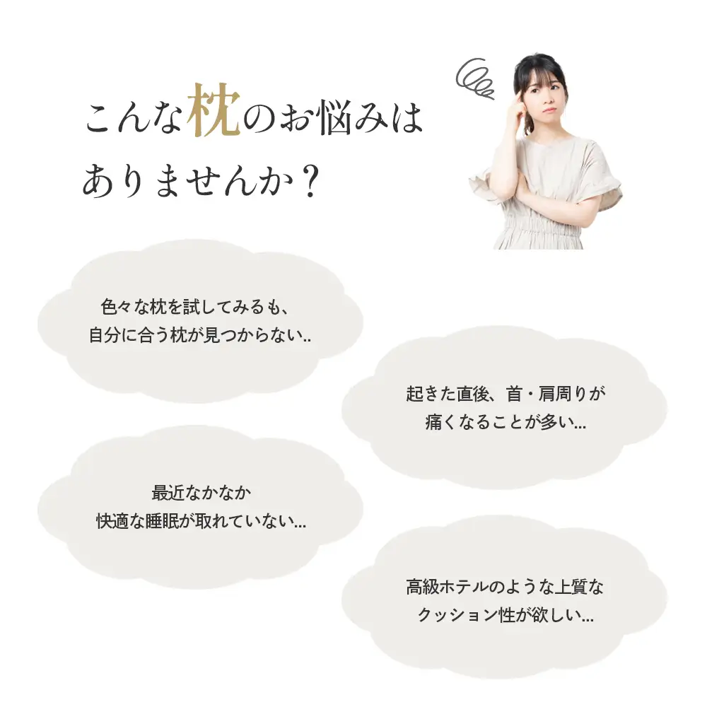 MyComfort 枕 1個 最高級ホテル仕様