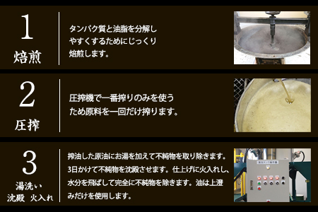 調味料 坂本製油のしらしめ油・純ごま油 2本セット