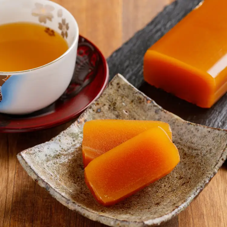 まろやかな甘みとなめらかな舌触り 羊羹 ［本練り・かぼちゃ］450g×2本セット SRMJ013