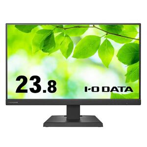 モニター I-O DATA 【LCD-C241DB】給電も可能なUSB Type-C(R)搭載23.8型液晶ディスプレイ ブラック