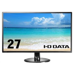モニター I-O DATA 【LCD-MQ271XDB-A】広視野角ADSパネル採用&WQHD対応27型ワイド液晶ディスプレイ ブラック