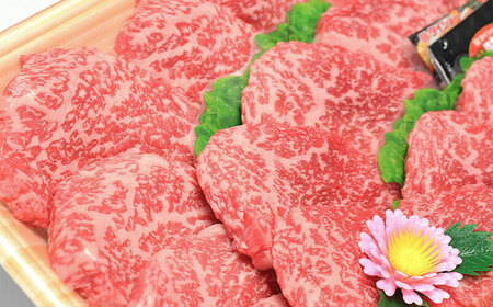【化粧箱入】【A4~A5】博多和牛 モモ赤身ミニステーキ350g (ソース・塩胡椒付)[BGAC004] 