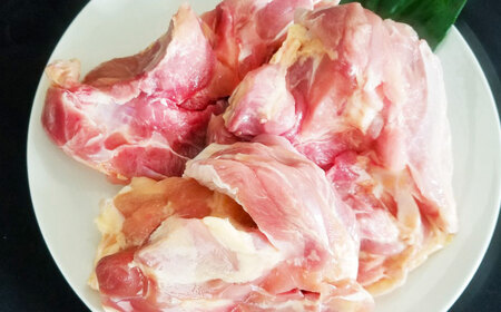 はかた地どり もも肉 約1kg[BGAD005]鶏もも 冷凍