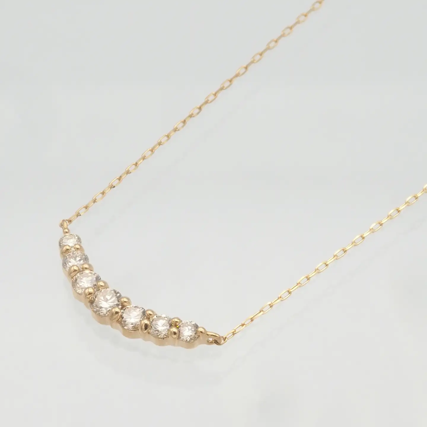 K18 0.30ct ダイヤモンド ペンダントネックレス　HH-019723 SWBT003-G