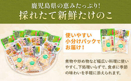 訳あり たけのこ 水煮 小分け 詰め合わせ 九州産 計約5.25kg 3ヶ月定期便（毎月） 北薩農産加工場《お申し込み翌月から出荷》鹿児島県 さつま町 送料無料 惣菜 タケノコ 筍 竹の子 パック 水煮 お取り寄せグルメ