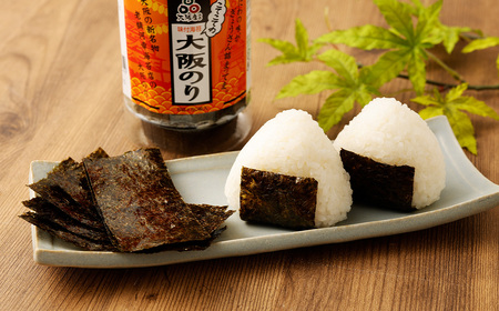 泉州産 稀少  大阪のり 味付のり 秘伝だし 3個セット ｜ のり 海苔 国産 味付き 味付け セット
