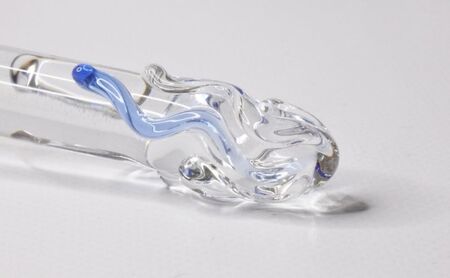 clarto　ガラスペンyururi　筆記用具 ガラスペン 硝子ペン 手作り ガラス 硝子 シンプル インク 手紙 日記 プレゼント ギフト 墨田区 東京都 緑