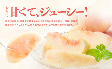 長野県産 桃 あかつき 秀品 約5kg〈2026年7月中旬～8月中旬発送〉| 長野県 飯田市