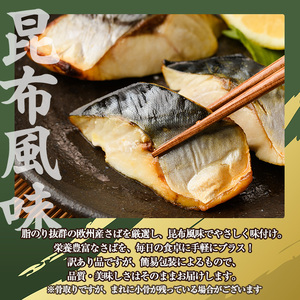 ＜訳あり＞骨取り さば切身 昆布風味(7切×6袋) 小分け 昆布 切り身 鯖 さば 骨なし 骨取り済 カット済 簡単 フライ 魚 海鮮 冷凍 お弁当 おかず 【MI-08】【道前食品】
