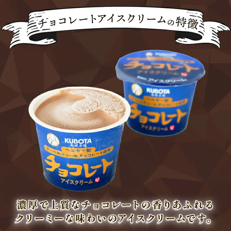 【久保田食品 アイス】チョコレートアイスクリーム 12個