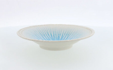 【美濃焼】雫 しずく 彫十草 多用鉢 4枚セット【カネ定製陶】[MEI094]