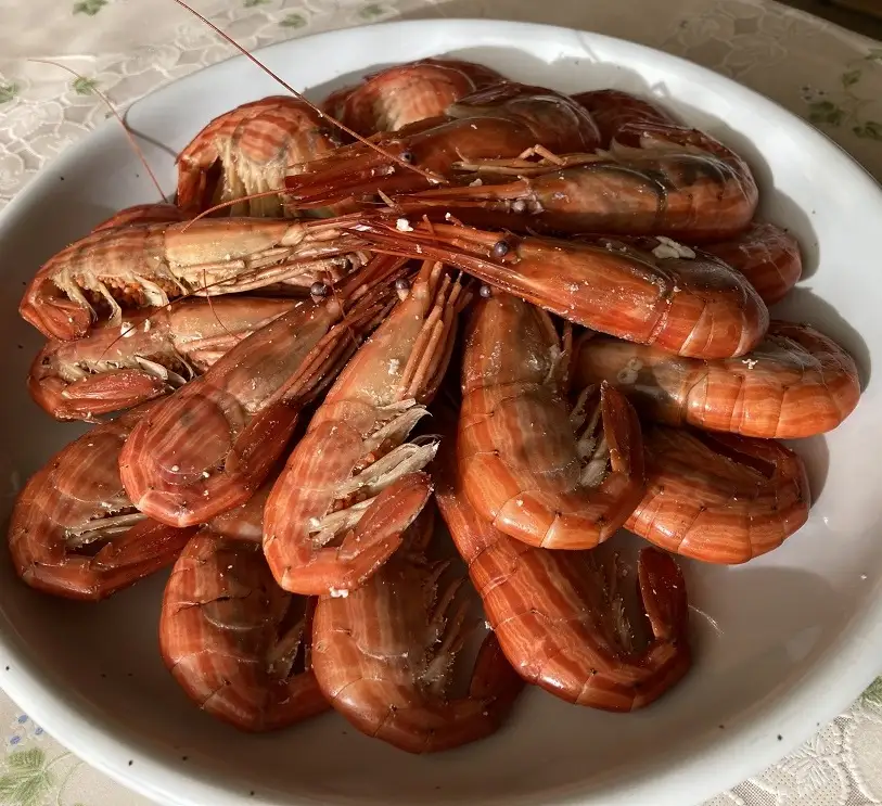北海縞海老（シマエビ) 500g Sサイズ 40~44尾 えび しまえび 北海道しまえび エビ 海老 冷凍 ボイル済 冷凍