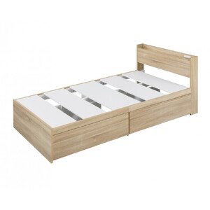 ベッド  収納ベッド宮付き DSBM-S ライトナチュラル