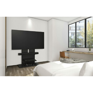 スタンドテレビ台 アイリスオーヤマ UTS-900R-BO ブラックオーク ｜ テレビ 新生活 ひとり暮らし 合格祝い 