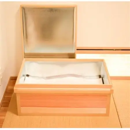 静岡県産材　天竜杉　茶箱40キロ平_雑貨   _【1614404】