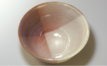 萩焼 ごはん茶碗 （掛分け）