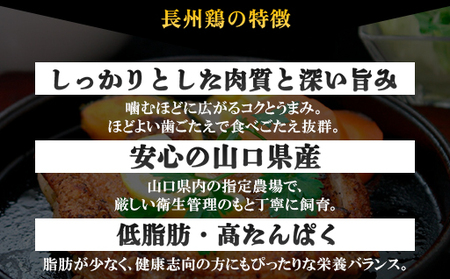 道の駅萩往還人気レストラン／「玄」の長州鶏ガーリックステーキ 2人前×3袋