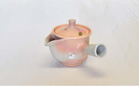 萩焼 御本手桜散し茶器揃い