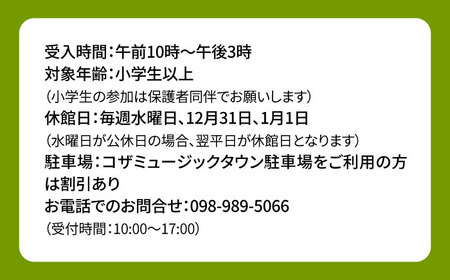エイサー体験 （1名様） エイサー 沖縄 旅行 体験チケット 体験型 沖縄市 / エイサー会館 [BCCF001]
