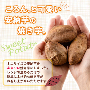おやつ芋 安納芋 冷凍 焼き芋(計12個・3個入り×4袋) さつまいも 小分け 【YO-10】【株式会社陽】