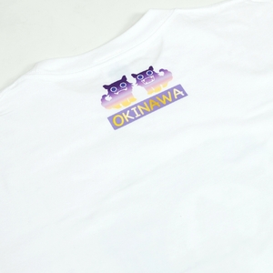 沖縄市 マンホールTシャツ エイ坊 （白 / Mサイズ） Tシャツ 半袖 キャラクター メンズ レディース 沖縄市 白色 沖縄市/株式会社TAK JAPAN [BCDK001-02]