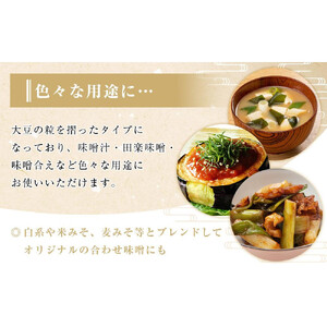 桝塚豆みそ 無為自然 ６００ｇ×１０袋【味噌 みそ 調味料 みそ汁 味噌汁 豆味噌 八丁味噌 大豆 天然熟成 愛知県 豊田市】