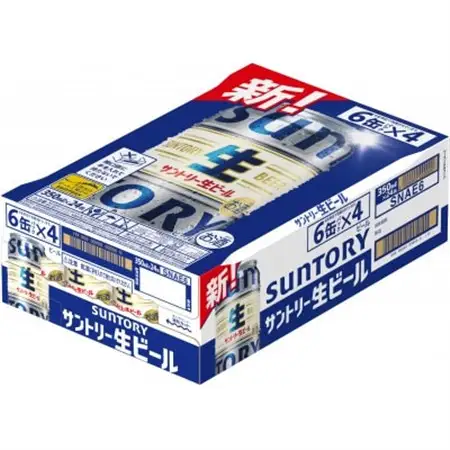 サントリー生ビール　350ml×24本　◆サン生_酒・アルコール  ビール _【1612292】