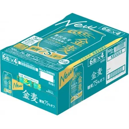 サントリー　金麦〈糖質75%オフ〉　500ml×24本_酒・アルコール  ビール _【1612295】