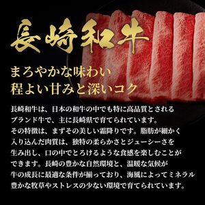 【和牛セレブ】長崎和牛すき焼き・しゃぶしゃぶ肩ロース 300g ( 長崎和牛 和牛 すき焼き しゃぶしゃぶ 肩ロース )【B6-036】