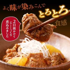 【父の日ギフト】 ≪6月21日お届け≫和牛100％の贅沢なすじ煮込み 250g×3個 750g 牛すじ 煮込み すじ煮込み 牛すじ煮込み  093-11-F