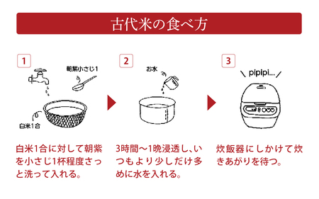 若緑の古代米 500g×3袋 計1.5kg / 黒米 