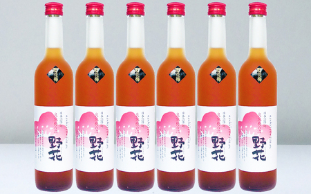 鳥取県の美味しい酒　梅酒　野花（のきょう）6本セット_T2600364