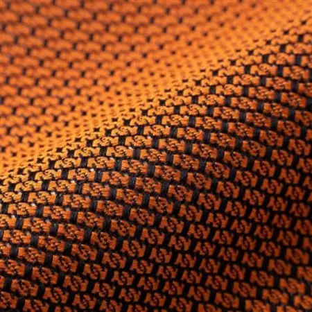 【手織りネクタイ】オレンジ ガルザタイ kuskafabric 丹後の絹織物【高島屋選定品】_装飾品・工芸品 ネクタイ・ベルト 服飾小物 _【1615555】